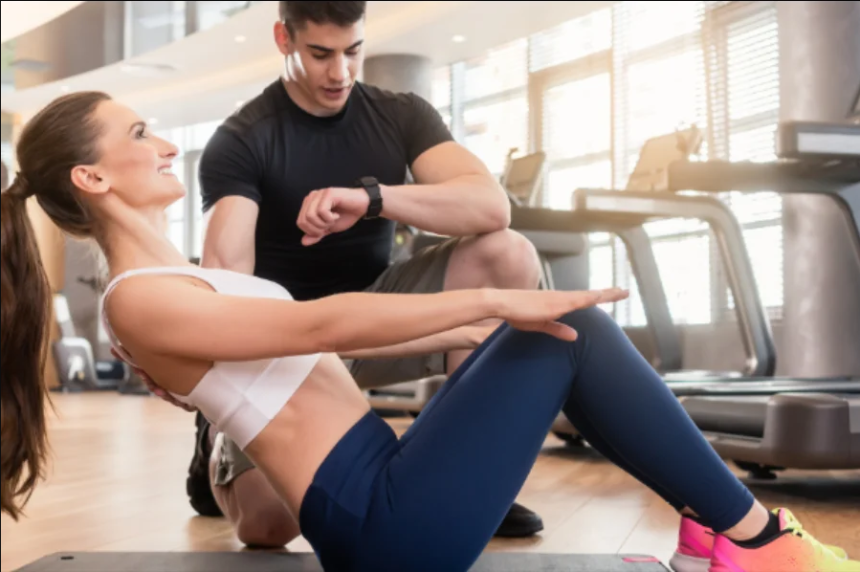 Working Out with Two Guys at Romina Boudoir