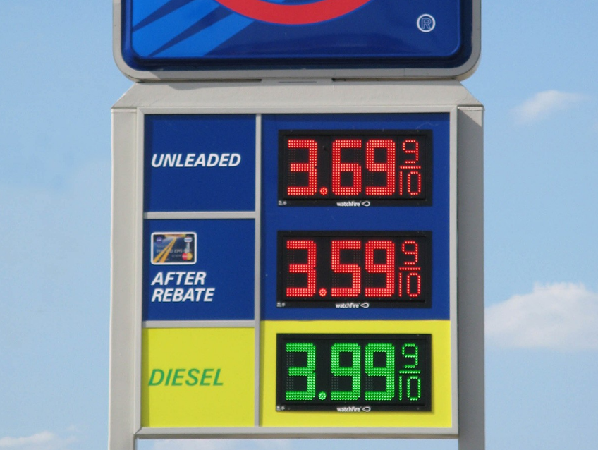 Gas Price Sign