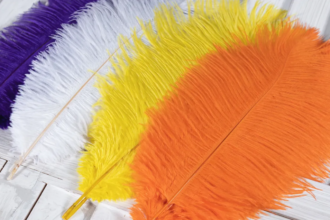 Feather Fabric For Dresses