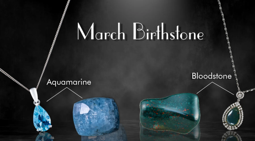 March Birthstone Bloodstone Jewelry