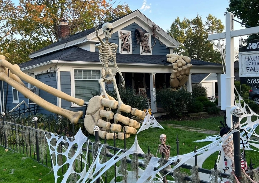 Skeleton Halloween Decoration Ideas